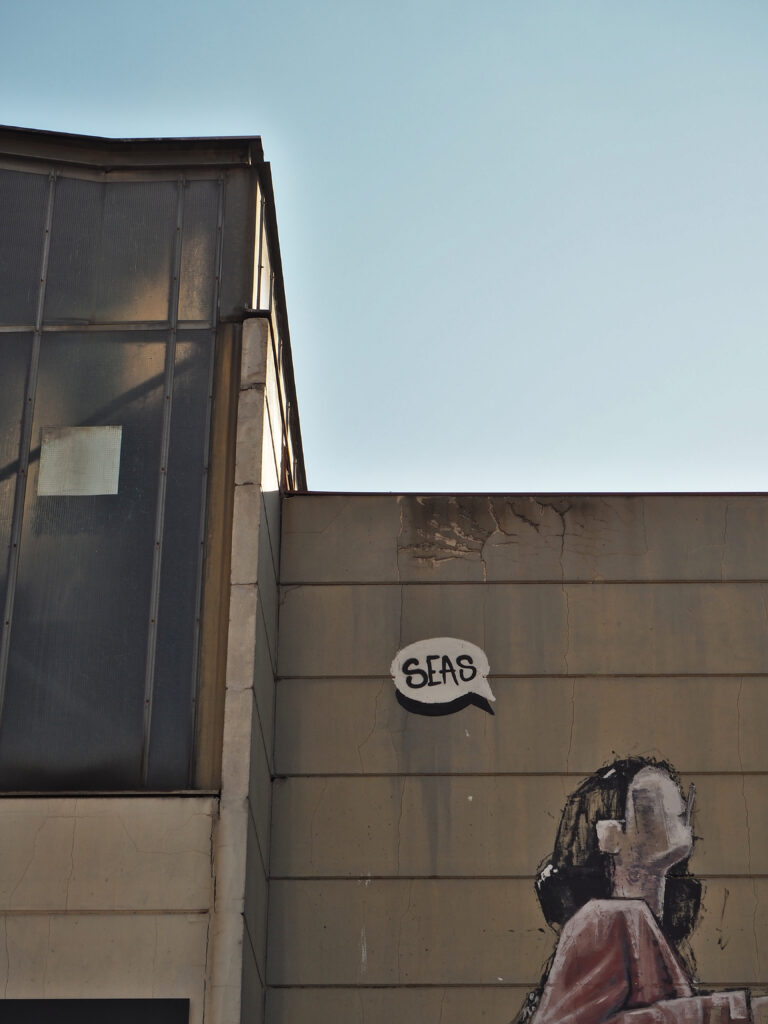 Street Art on Industrial building