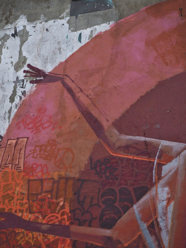 P9194179 Detail of a Graffiti Mural