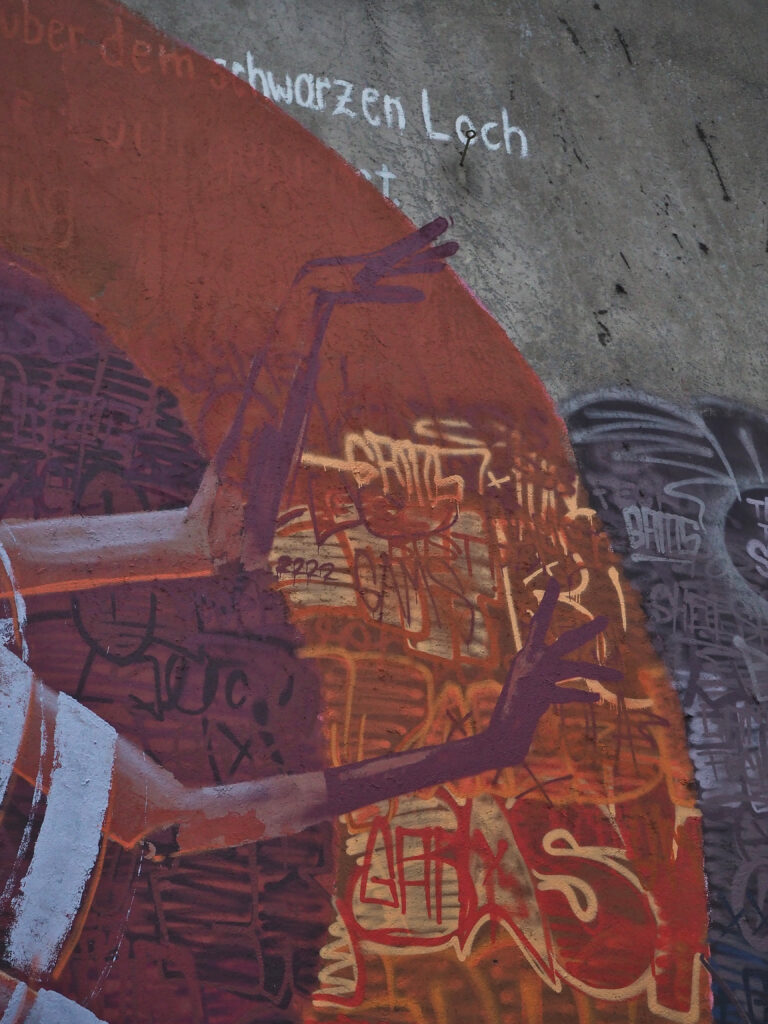 P9194181 Detail of a Graffiti Mural